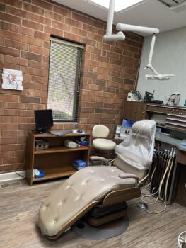 fancy dentist chair